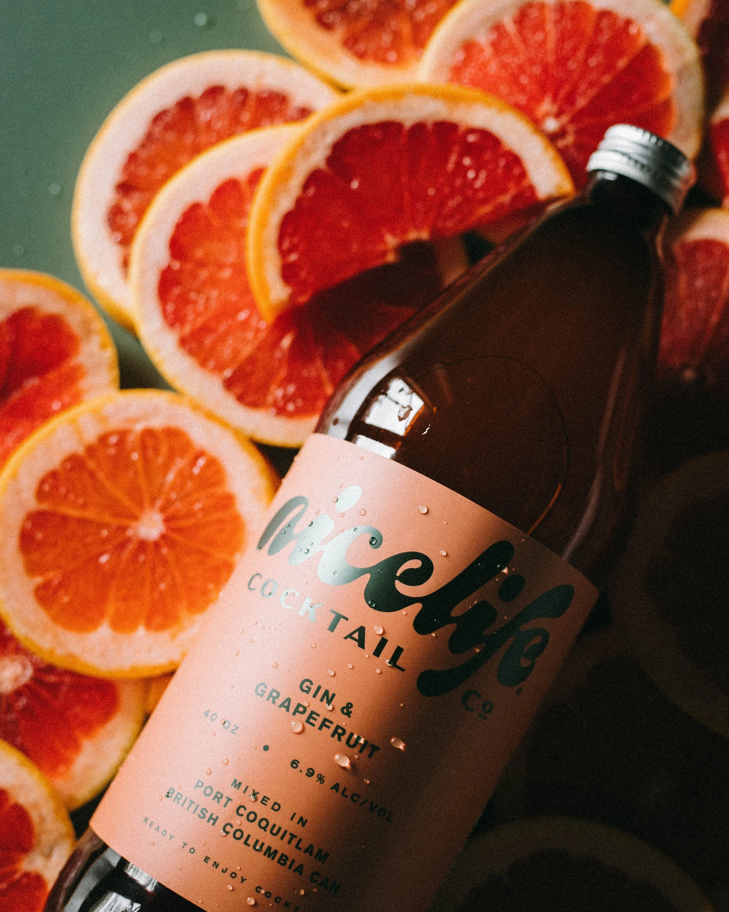 Brand photography for Nice Life Cocktails Co by Moments of Wild Photography