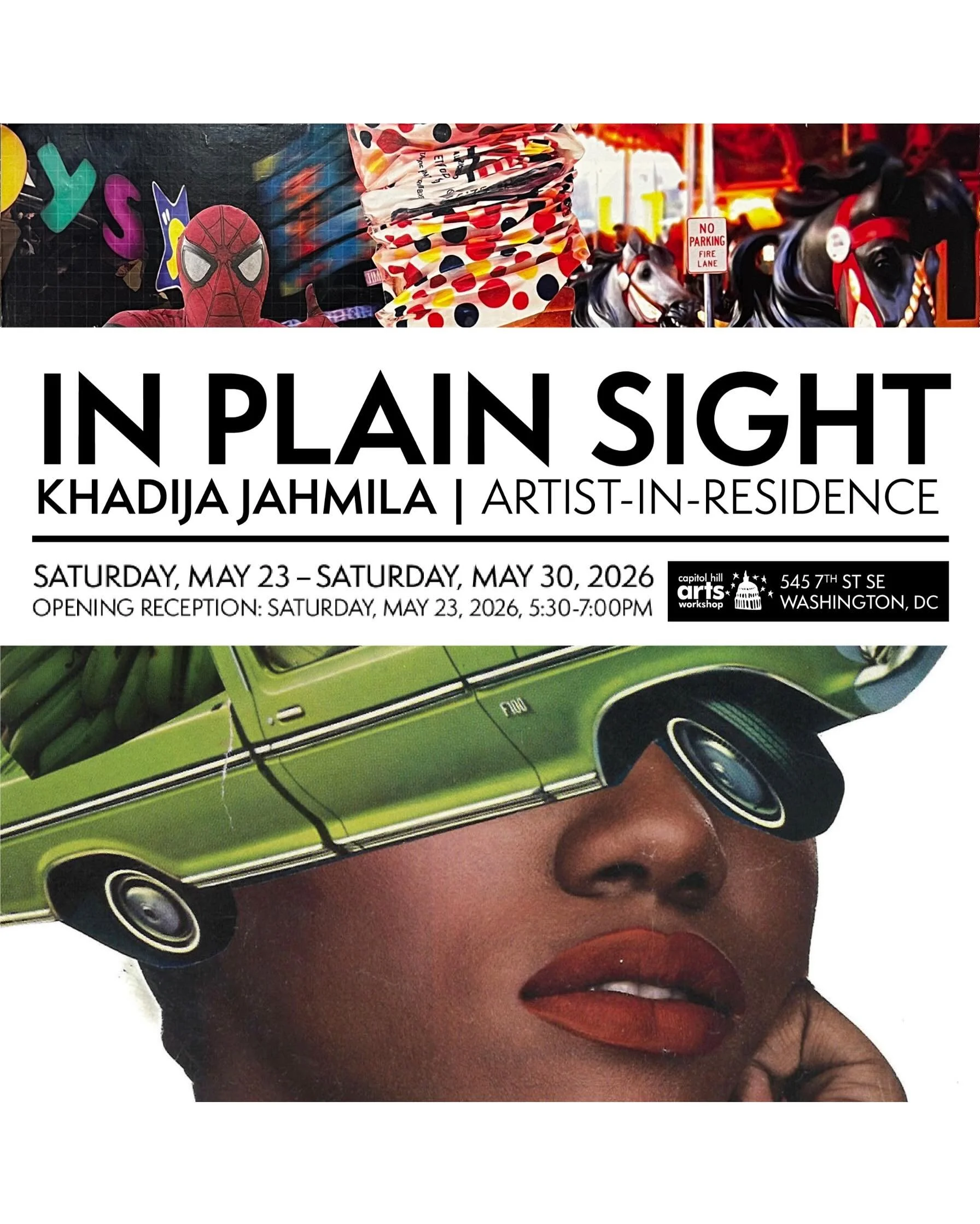 Seven weeks of creating in the open, 
and it all leads to tonight. ✨

Opening Reception 
🗓️ Tonight, Saturday, May 23 
⏰ 5:30 to 7 PM 
📍 CHAW Gallery (545 7th St SE, Washington, DC)

I transformed the @chawindc gallery into my workspace. It&rsquo;s