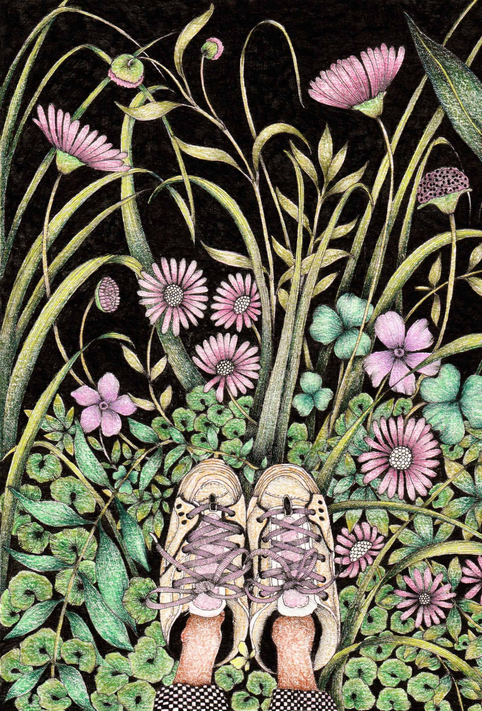 Touch The Ground - Original Artwork