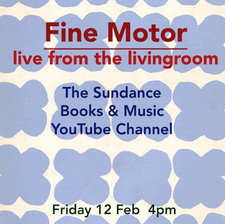 Hi friends! We hope you can join us for a live-from-the-livingroom set this Friday at 4pm pst on the @sundancebooksandmusic YouTube channel! We&rsquo;ll play some songs from Giant Woman (which you can pick up on vinyl at Sundance) and all kinds of ne