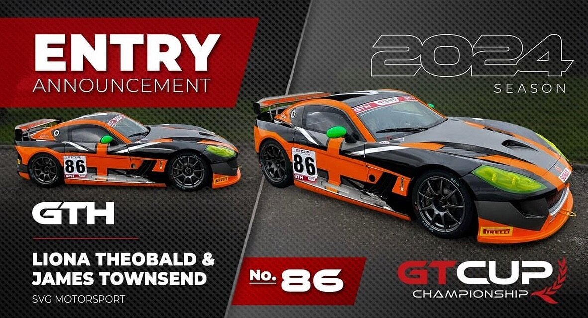 🚨2024 Announcement🚨

I&rsquo;m pleased to confirm I will be racing in GT Cup alongside Liona Theobald in the SVG Motorsport Ginetta G56. I can&rsquo;t wait to kick off our testing program tomorrow at Silverstone and looking forward to an exciting s