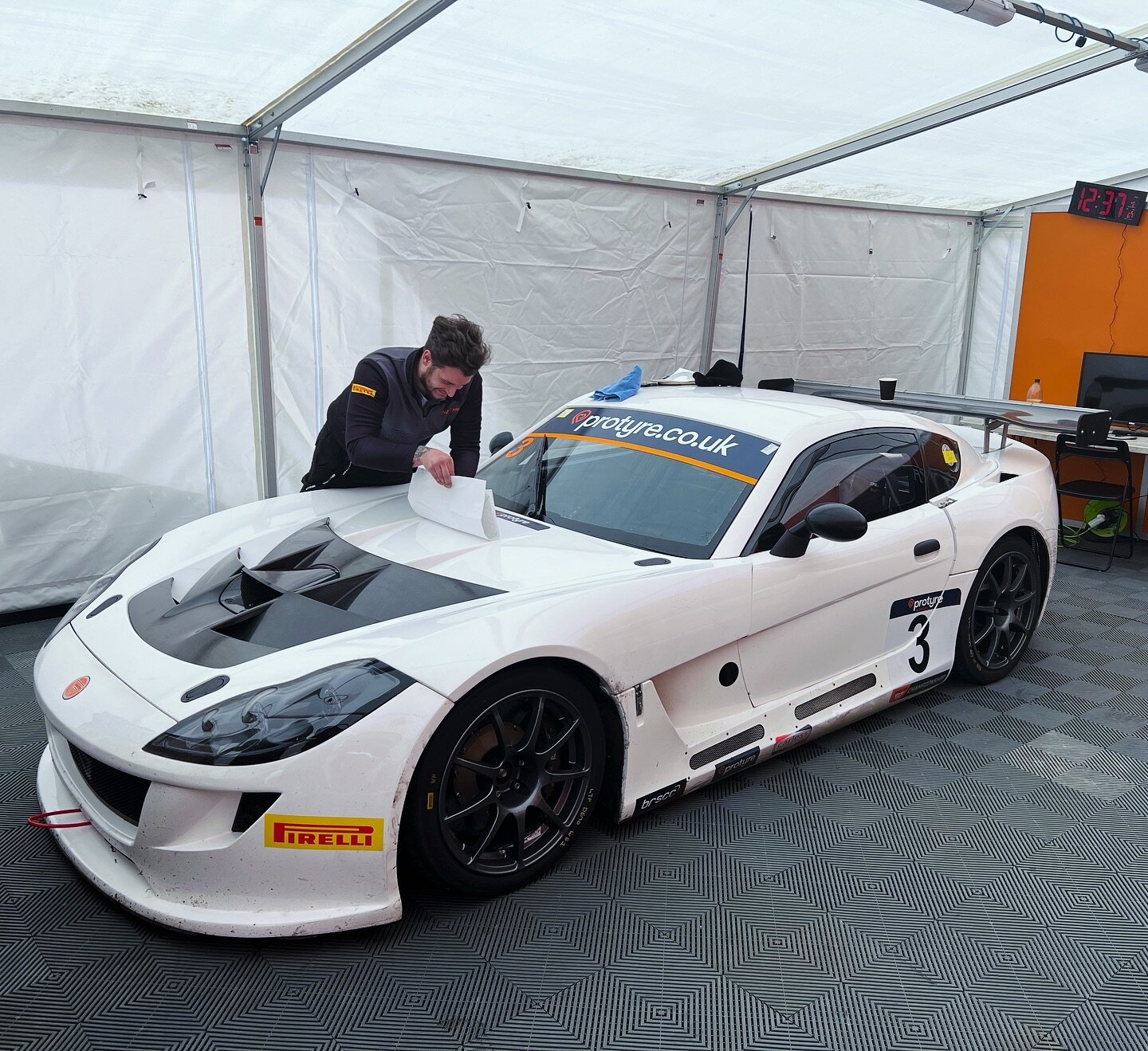 And now for something slightly different&hellip;

This Easter weekend I&rsquo;ll be with the team at @want2race1 and @ginettacars piloting their #3 Ginetta G56 GTPro car at Oulton Park.
Big thanks to @mikesimpsonp1 for the opportunity to come and pla