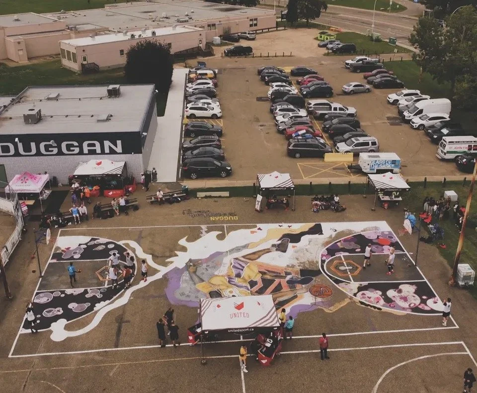 Kobe Basketball Court -Alley-hoop × JD Art | Duggan Reimagined 2026