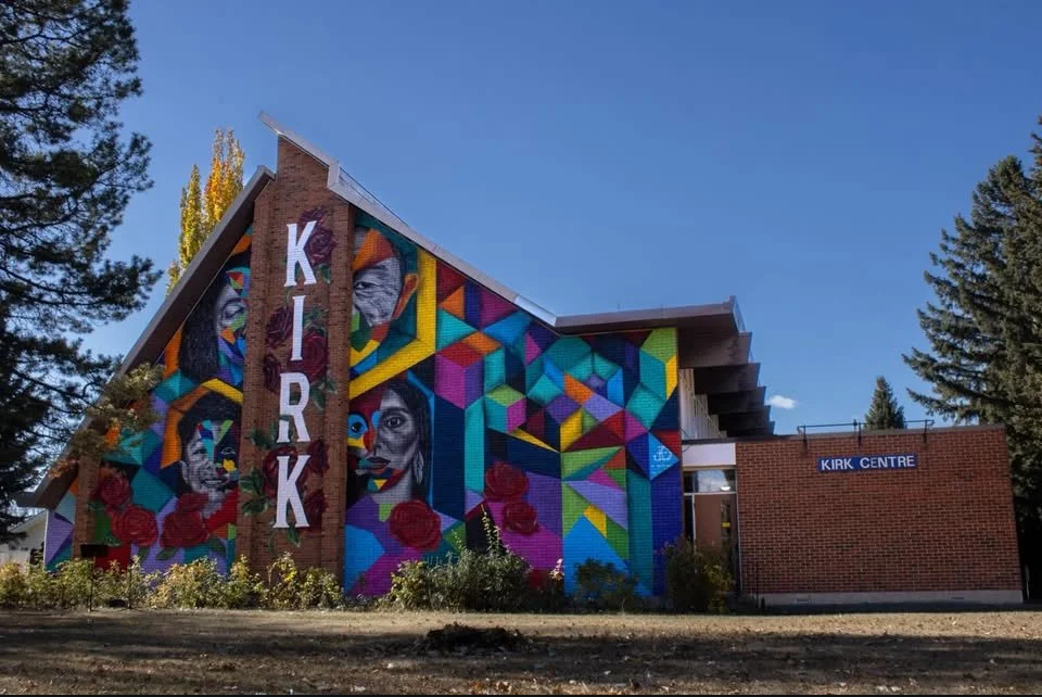 Kirk Centre Mural - A tribute to community