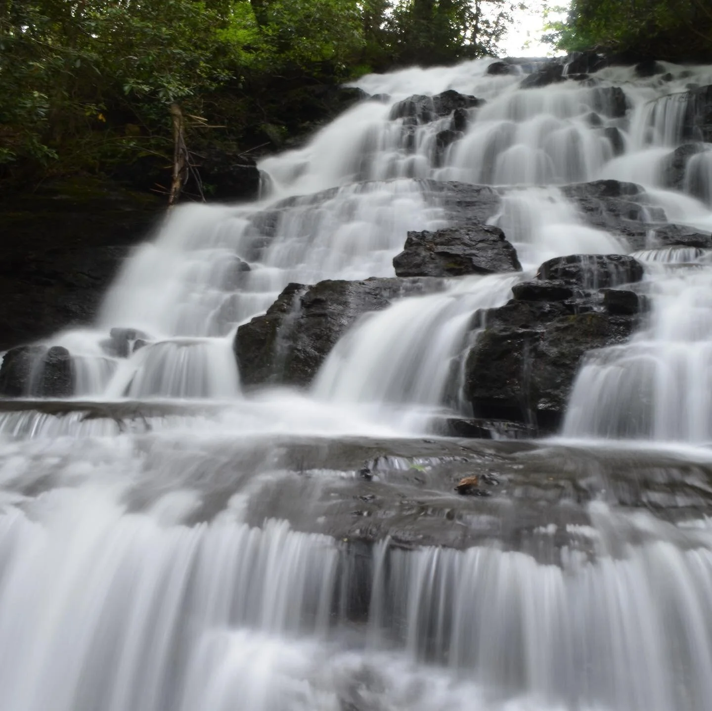 The cool mountain air and dreamy waterfalls are calling my name! Planning on being at the Gravitt-Merl wedding in July, this beauty is a 10 minute drive from the venue! #meanttobemerl