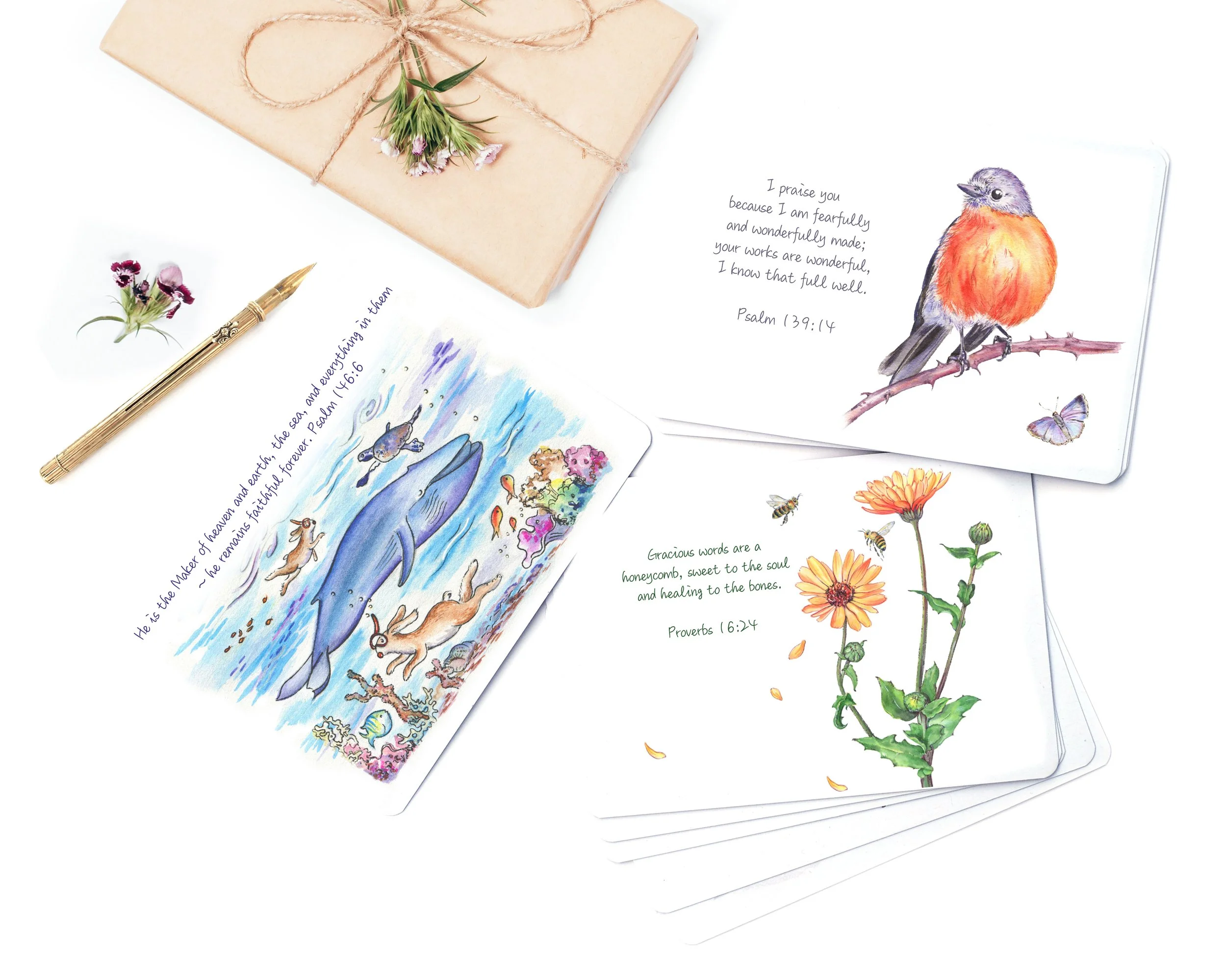 verse cards for etsy Strength and peace.jpg