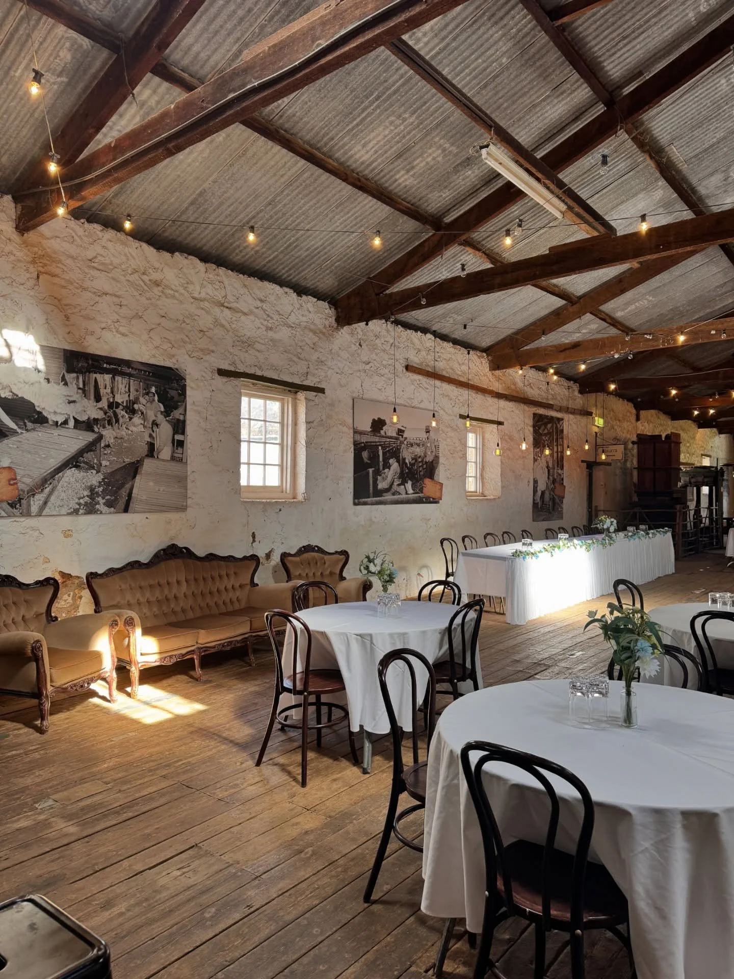 Zoe &amp; Daniel&rsquo;s sweet cocktail set up at our fave, @bungareestation 🫶🏼