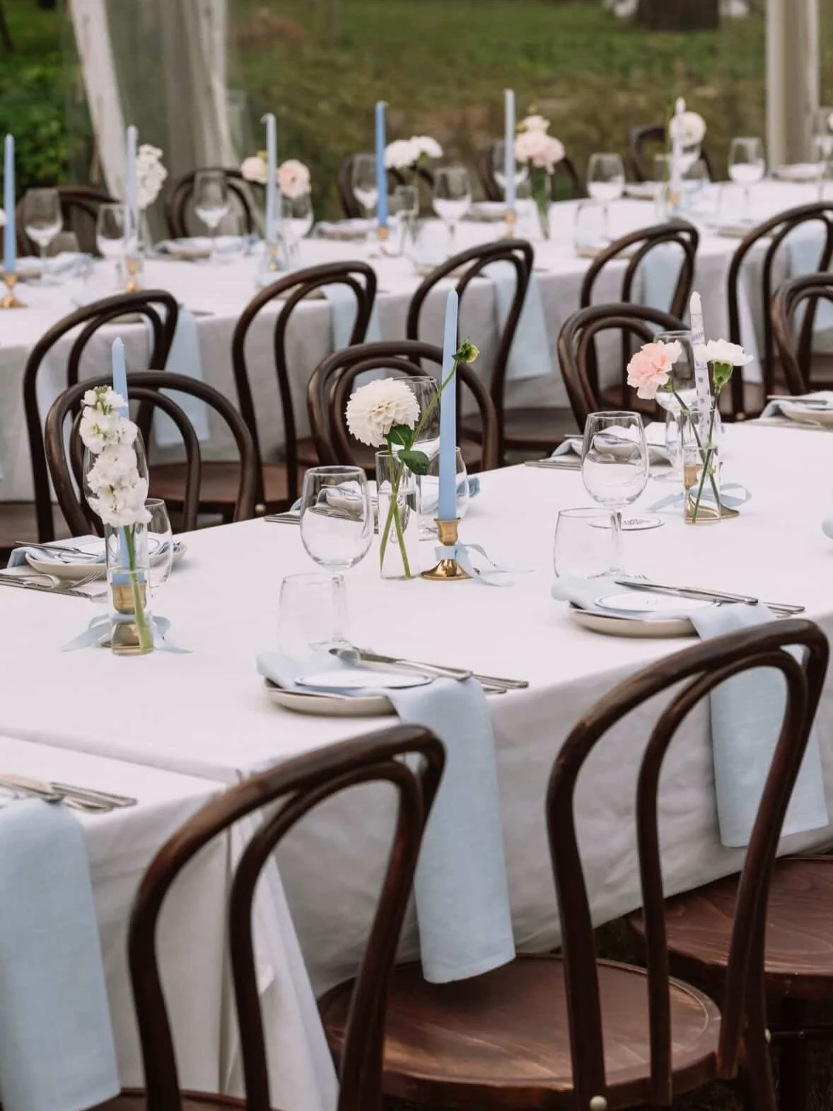 ELLIE &amp; TAIT 🫶🏼 talk about turning it ON 🔥 these guys had it all! Clear, open gable pavilion, filled with fairy lights. Walnut bentwoods. Open dancefloor. And their nearest and dearest to celebrate with them, just to top it all off 🤌🏼 we wer