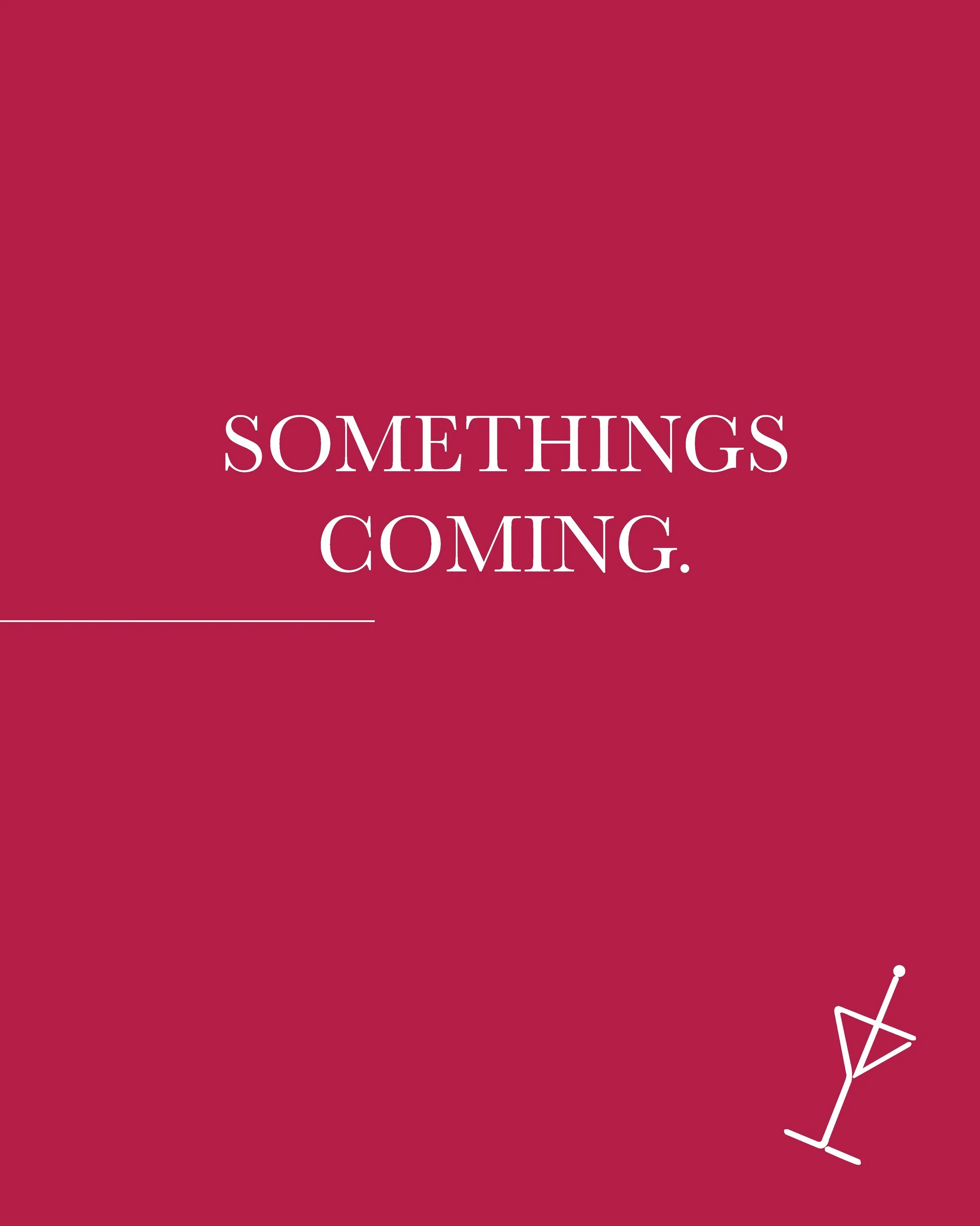 SOMETHINGS COMING&hellip; 👀 see you Friday..