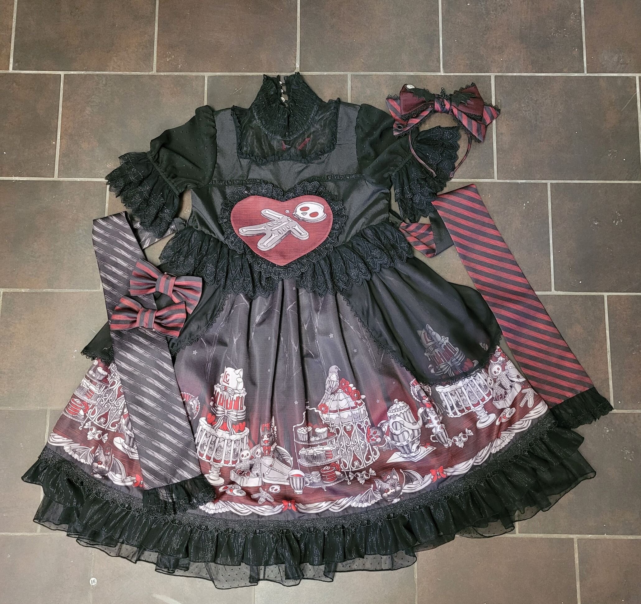 Black Cute Lolita Web Stockings – Rags n Rituals