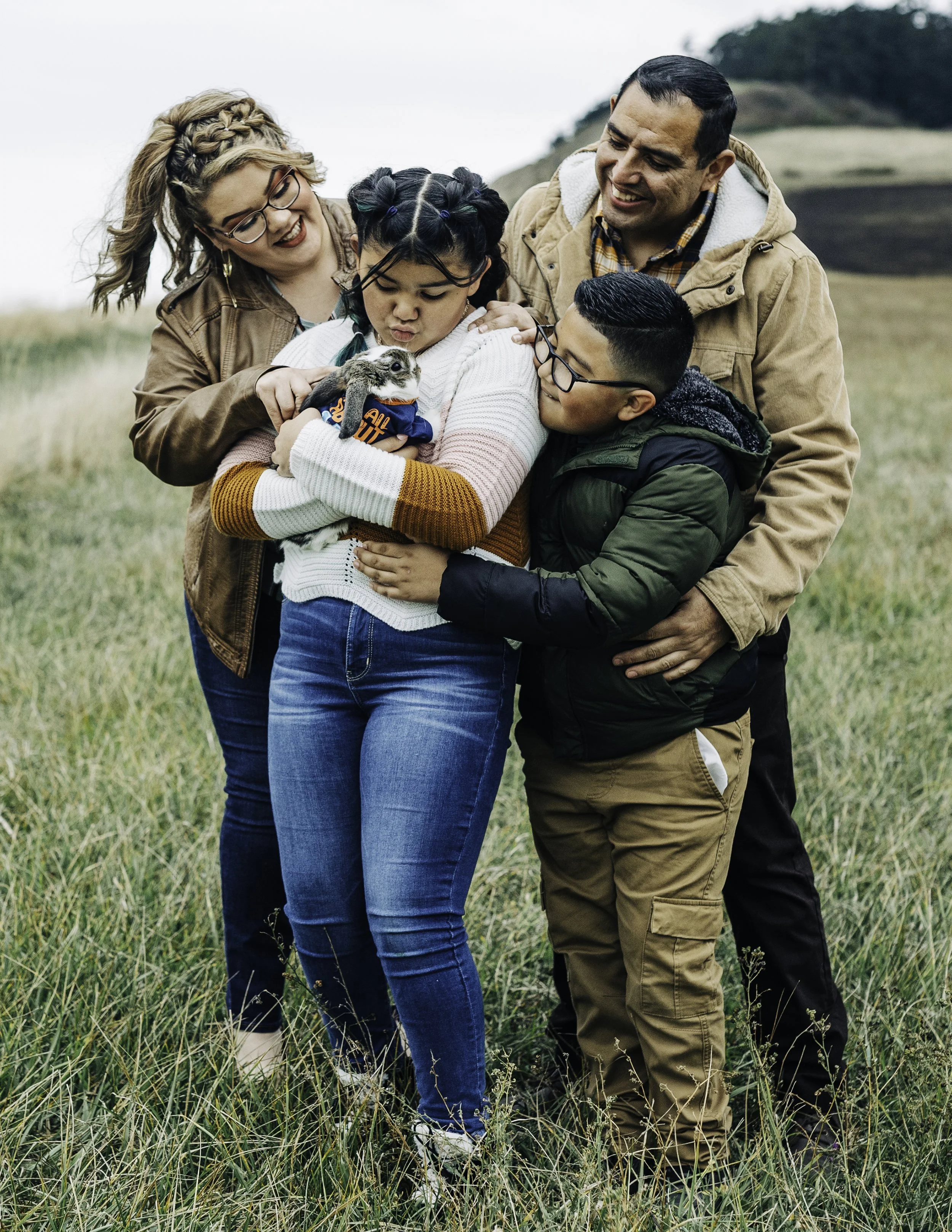Family Portraits session in Ebey's Landing, WA