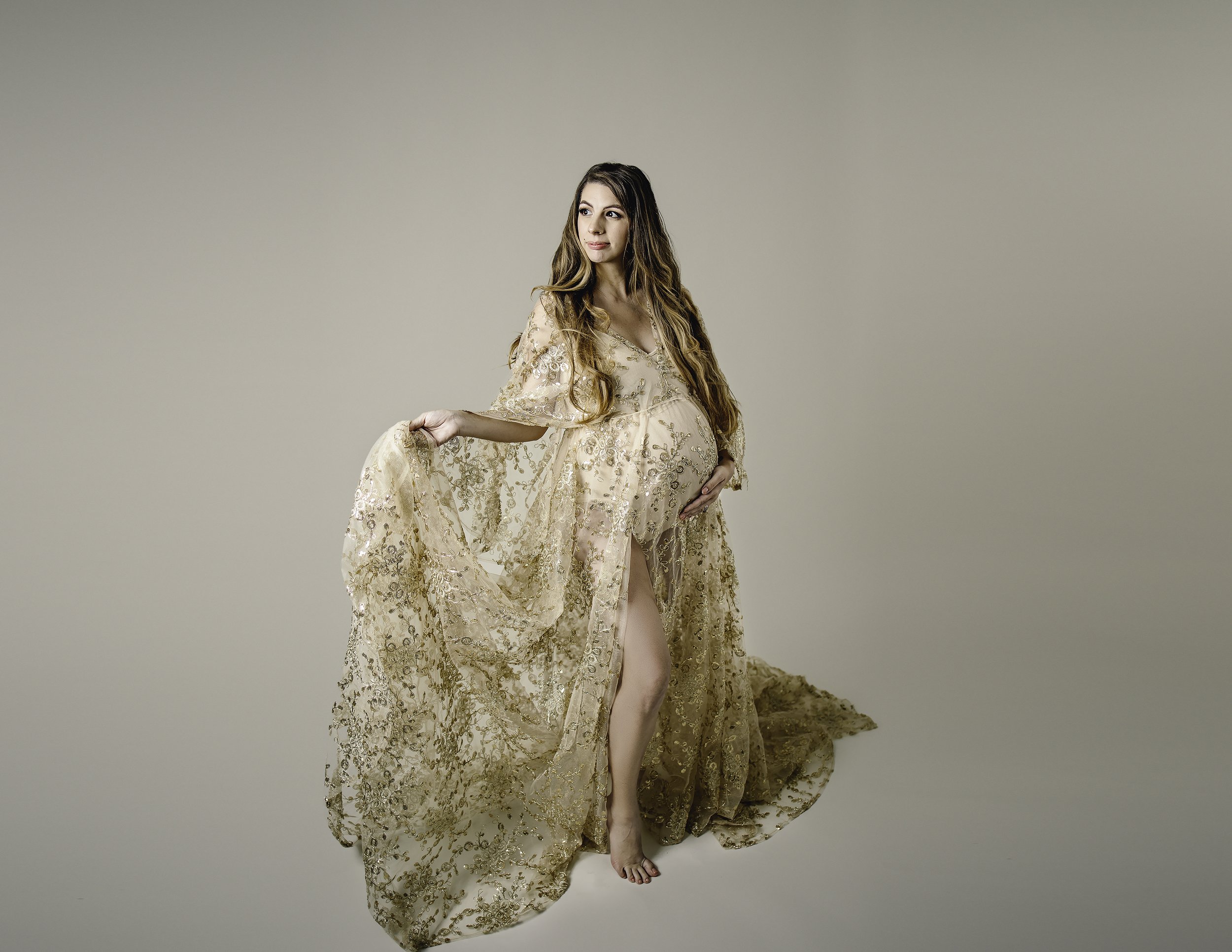 Maternity Studio Session in Sigonella, Sicily