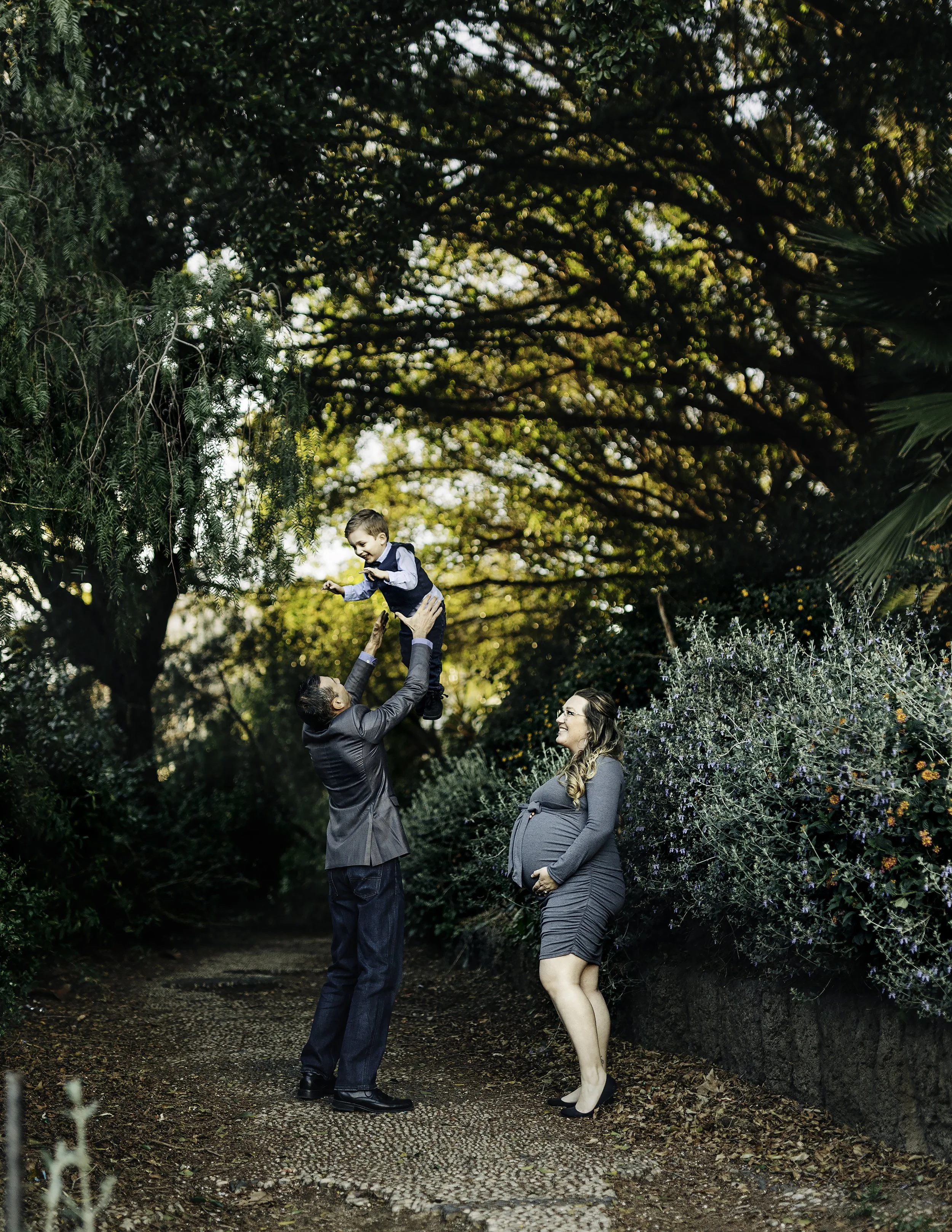 Family Photosession at the Bellini Gardens in Catania