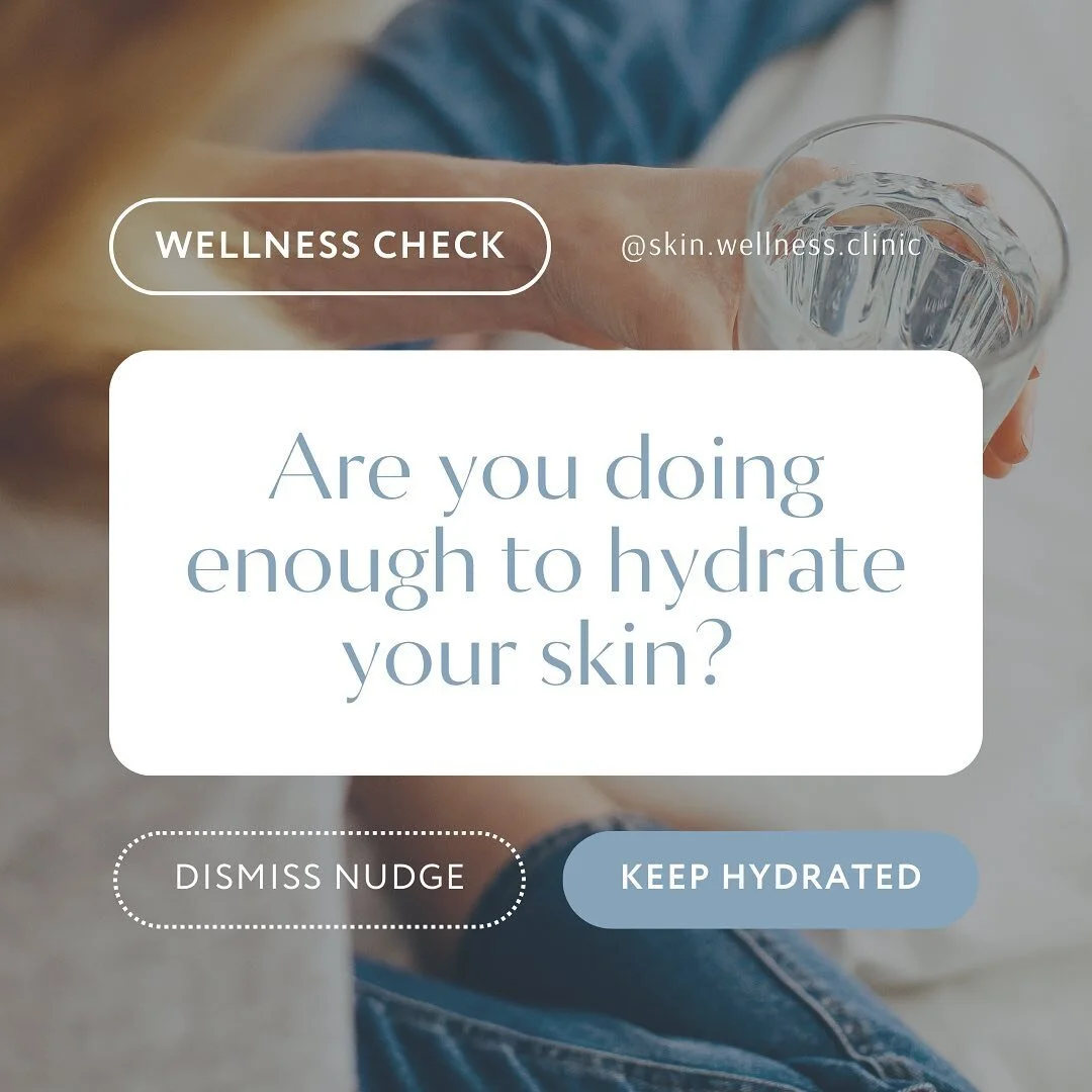 H Y D R A T E 
Here’s our tips to keep that skin hydrated and glowing throughout the festive season.
 🎄🥂
• Carry around a drink bottle to ensure you are getting your daily water intake💧
• Taking daily Omega fish oils will help e