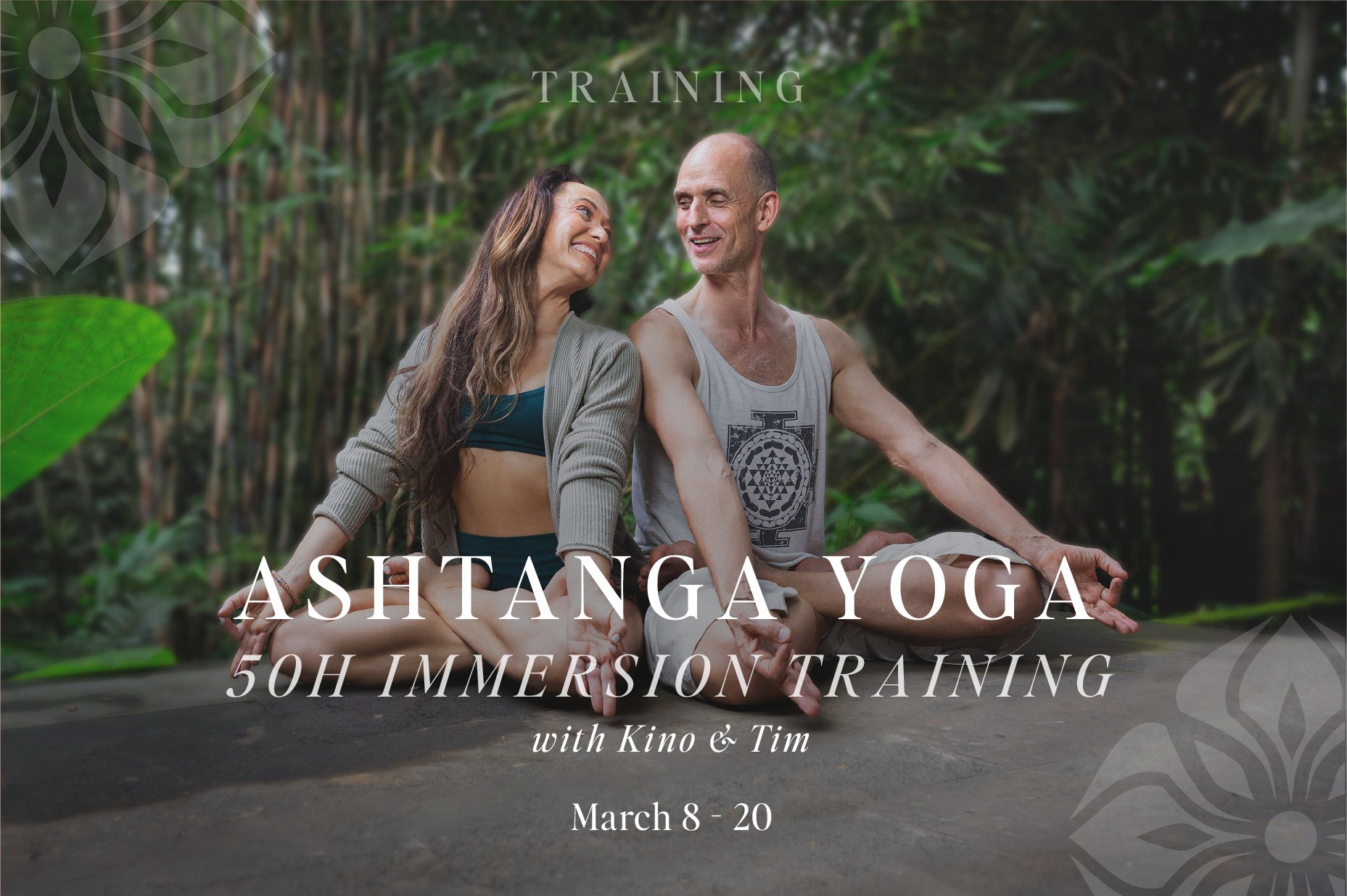 50HR Ashtanga Immersive Training with Kino & Tim | Balance Payment for Jiyoung Lee
