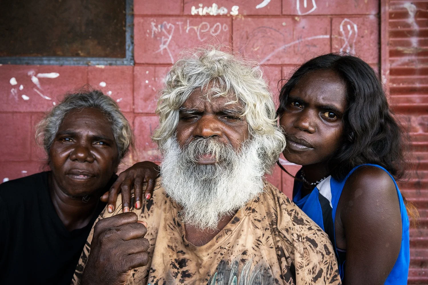Philippa Namala, Robert Mollinjin & Wendy Namala, 2022