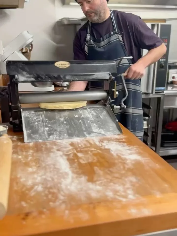 🎶 &ldquo;More than a feeling&hellip;&rdquo; 🎶
That&rsquo;s exactly what Gus has when he&rsquo;s been here since 4 am getting your pastries ready 😅

Our much-loved Pain aux Raisins are back &mdash; soft, swirly perfection. Come early, they never la