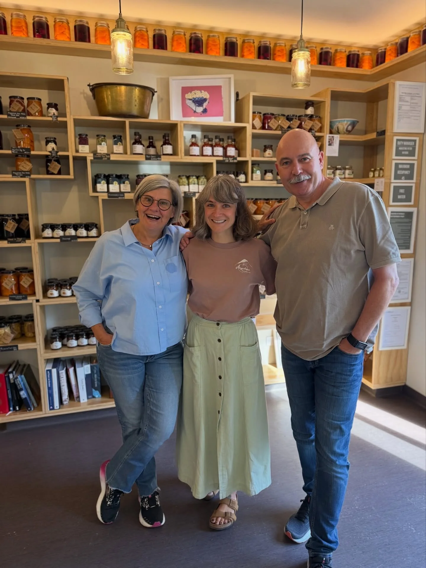 What a special way to start our Farmstore weekend! 🌿✨

1. My friend Frauke&rsquo;s parents visited all the way from Germany &mdash; such a joy to welcome them to the Augustines Farmstore &amp; Kitchen and share our story ❤️. Frauke, book your ticket