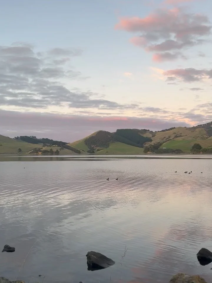 The past few days of school holidays ☀️

1. Sunrise at Hoopers Inlet: met a professional photographer and we both agreed&hellip; this is paradise.
2. Another sunrise, this time from the top of the hill above the Farmstore &amp; Kitchen 🌄
3. Otto&rsq