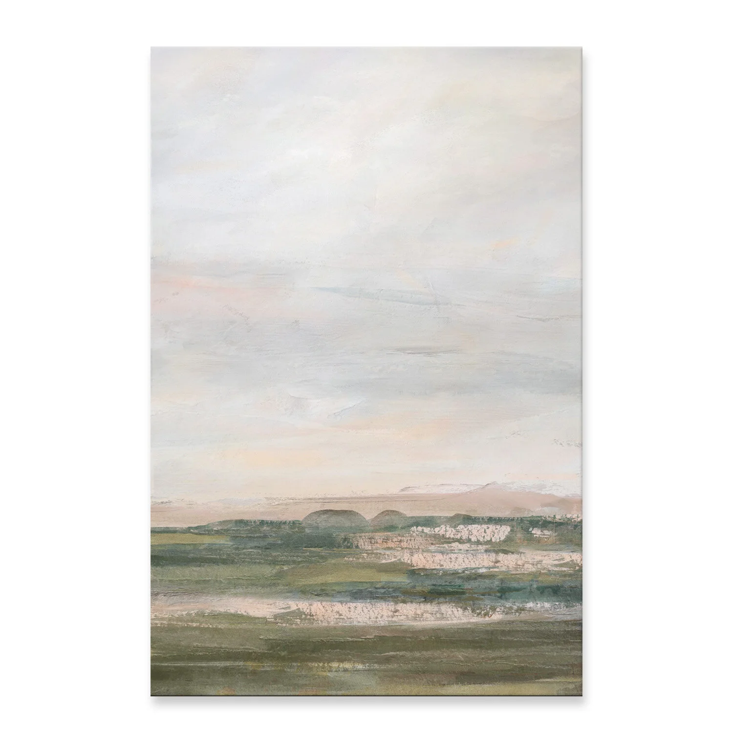 Spring Sky Abstract Painting