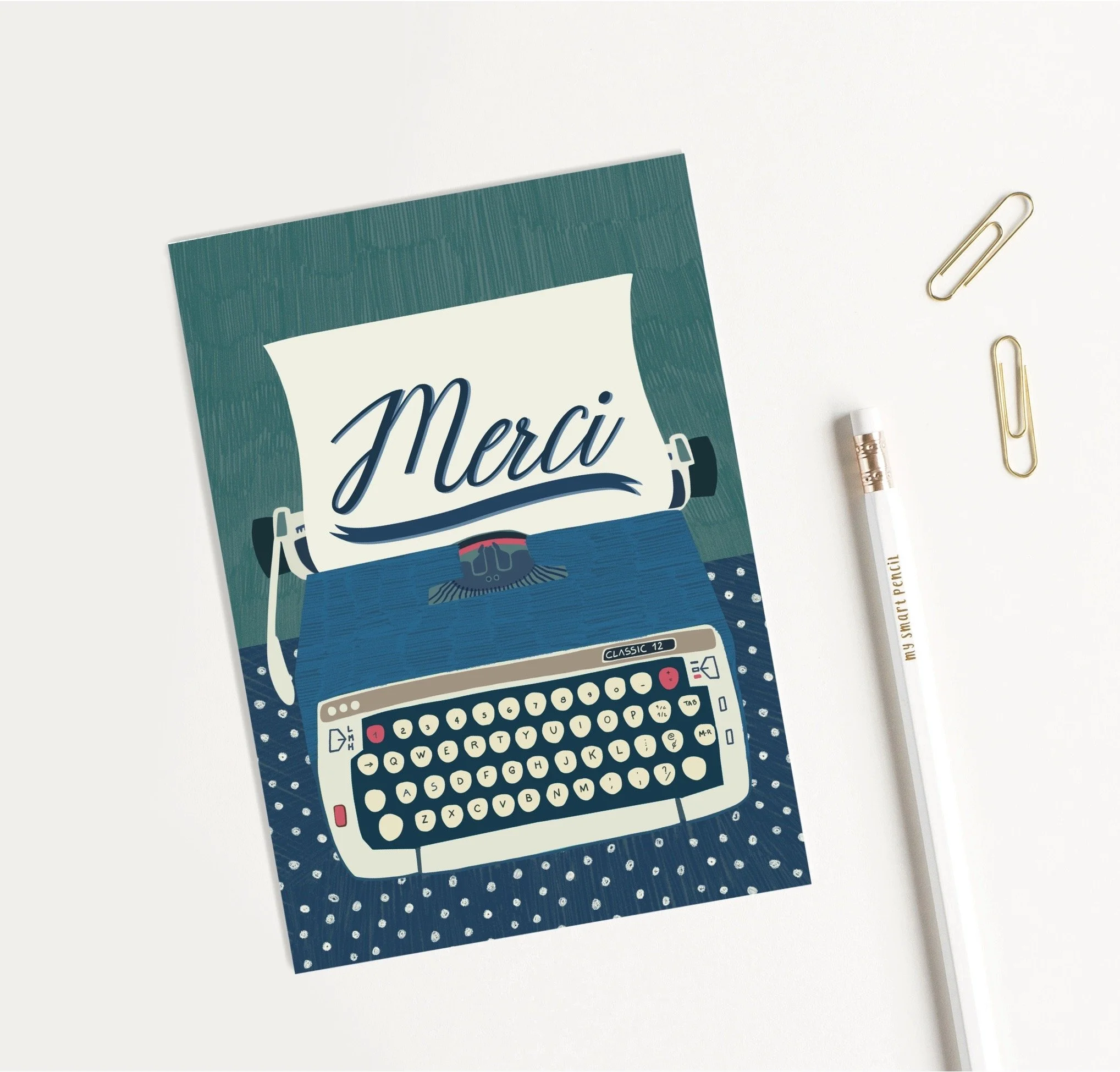 Carte Merci pour Lui