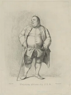 Francis Grose, author of A Classical Dictionary of the Vulgar Tongue. Wikipedia