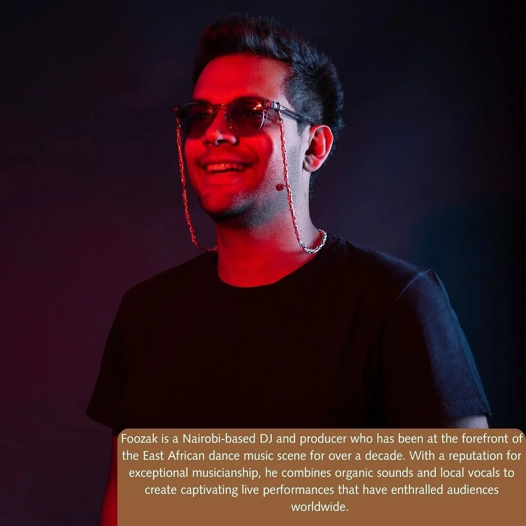 The wait&rsquo;s almost over!
Tomorrow we go deep and down the Ewaso with @candyman.ofc 

Swipe left and meet the final wave of Artists @foozak &amp; @knvl111 

Powered by @kodanairobi &amp; fueled by @olmecatequila 

📍 KODA, Nairobi
🗓️ 18th Octobe