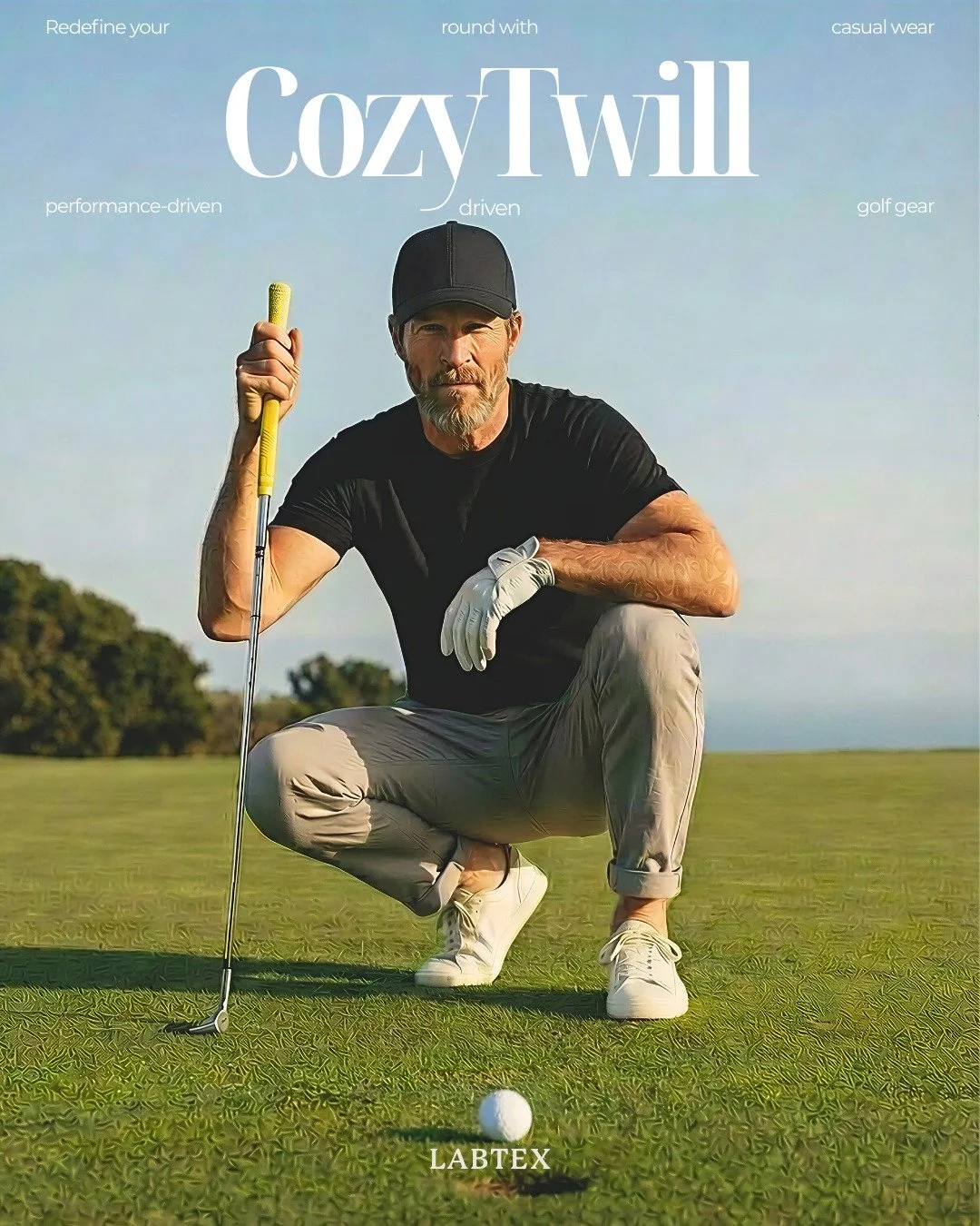 ✨ CozyTwill | Elevate Stretch (P06997A0) ✨
 
Designed for effortless movement &mdash; on and off the course ⛳
 
CozyTwill introduces a high-performance stretch fabric built for freedom, comfort, and flexibility 🤸♂️
From powerful golf swings to every