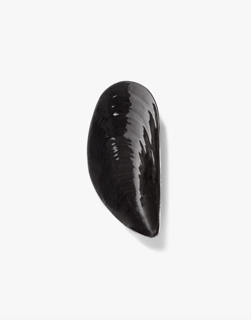 Bowl Marcel M Black Les Objets Mouleversants by Wouters & Hendrix for Serax