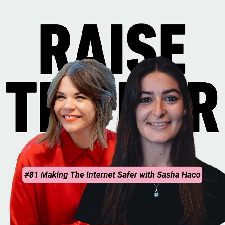 ICYMI 🍑  It's catch up time! ⬇️

Next up is episode #81 🎙 Making The Internet Safer with Sasha Haco, the founder tackling the enormous problem of harmful content online.

Along with a First Class Honours in Natural Sciences, Sasha was awarded the I