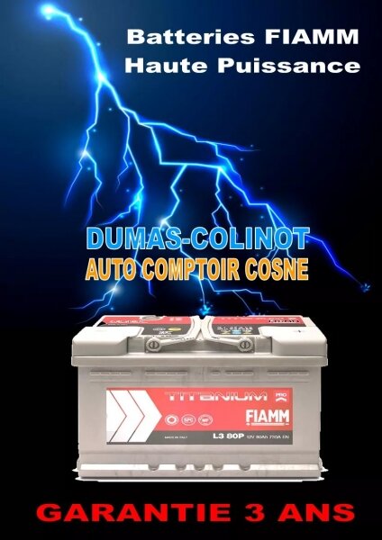 Batteries haute puissance - FIAMM  NEVERS DECIZE COSNE