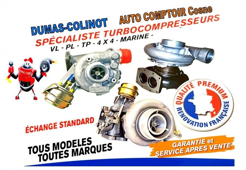 Turbo échange standard toutes marques  NEVERS DECIZE COSNE