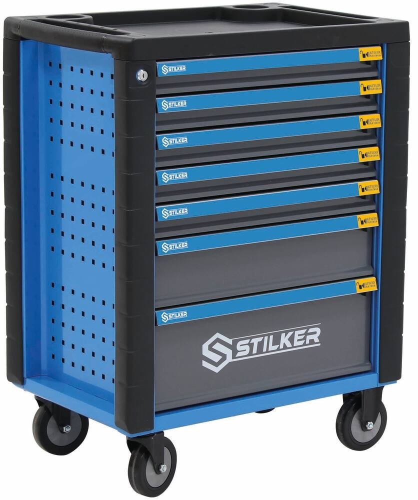 Servante 7 tiroirs + 147 outils STILKER 83932 Nevers Decize Cosne sur Loire.