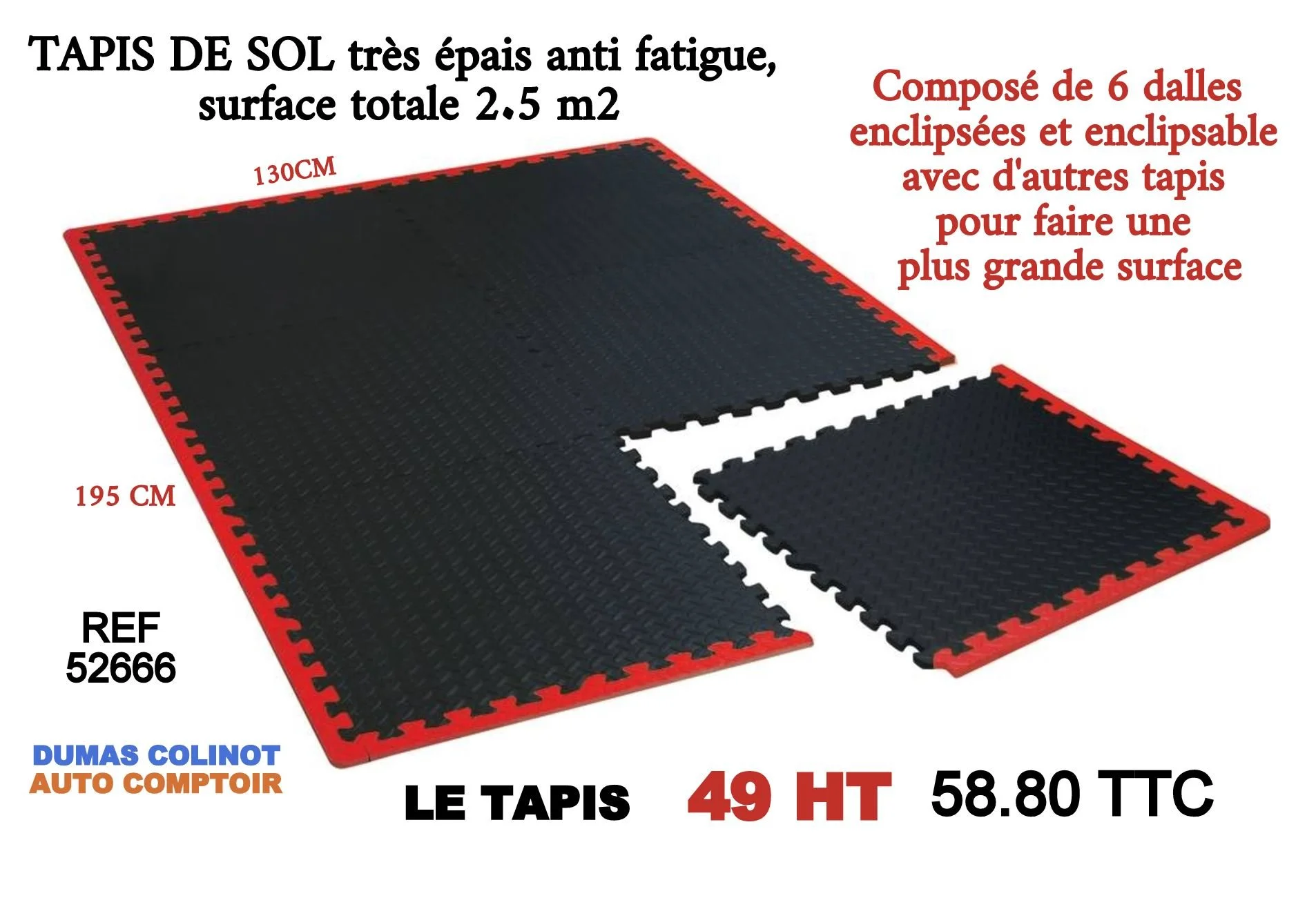 Tapis de sol anti fatigue drakkar 52666 Nevers Decize Cosne sur Loire