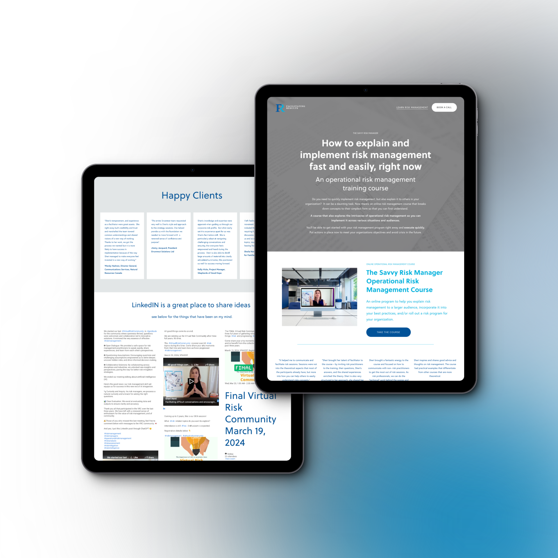 FACILITATING RESULTS