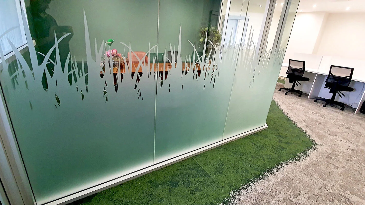 Window & Office Frosting — Lime Signs