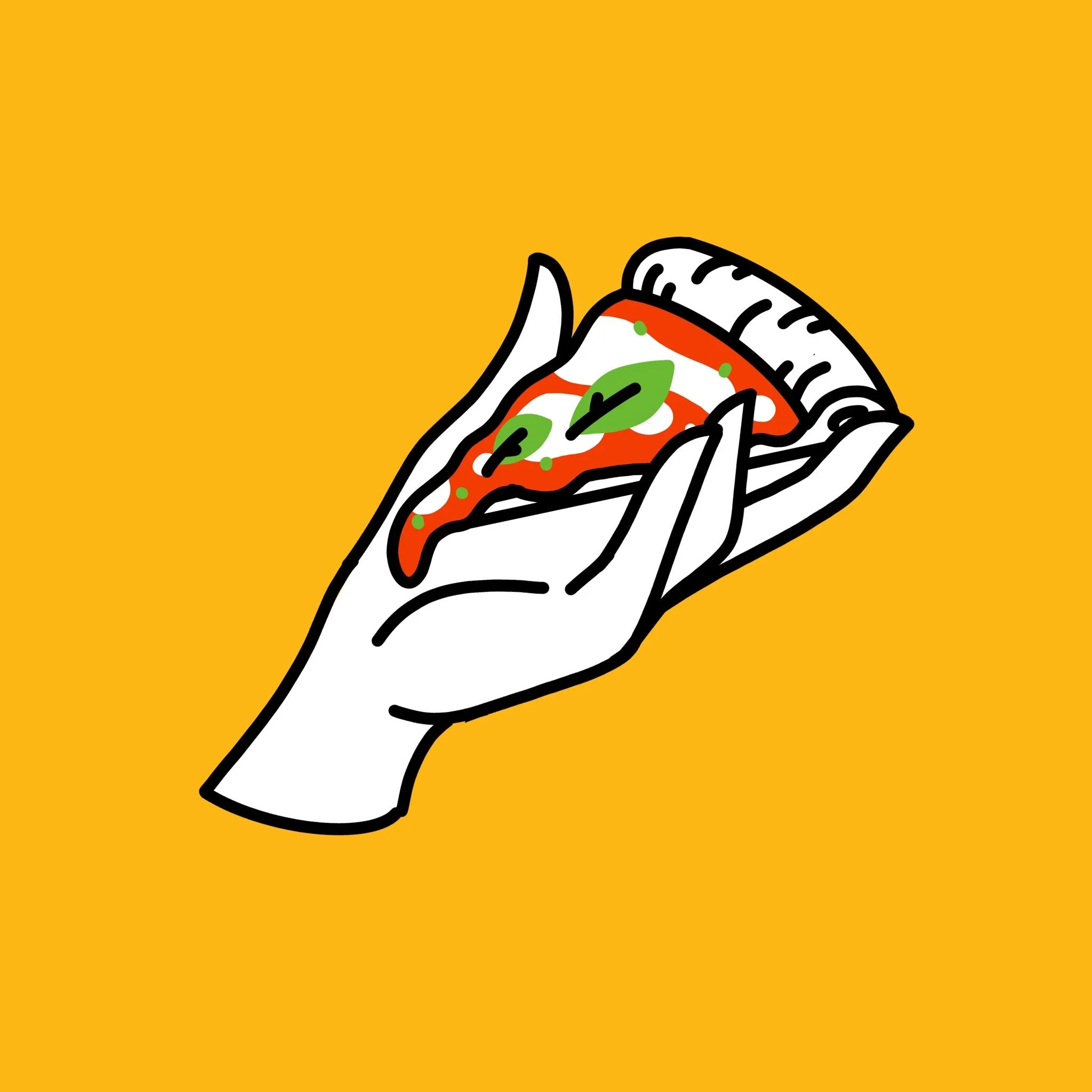 One Pizza a day keeps the sadness away