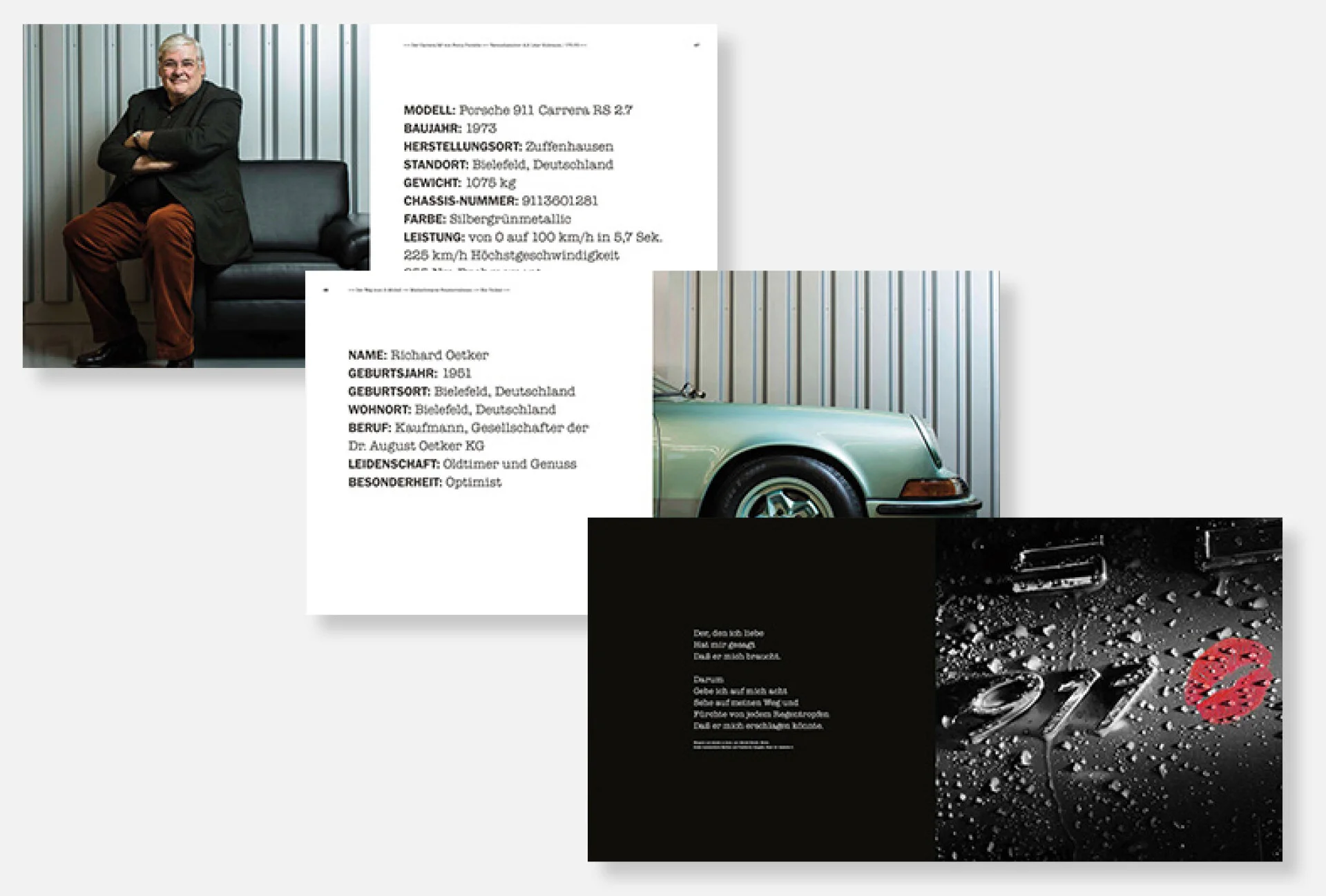   Kunde:  Delius Klasing Verlag GmbH für Porsche AG   Agentur:  design hoch drei GmbH  Mitkonzeption/ Gestaltung:  Marc Arthofer 