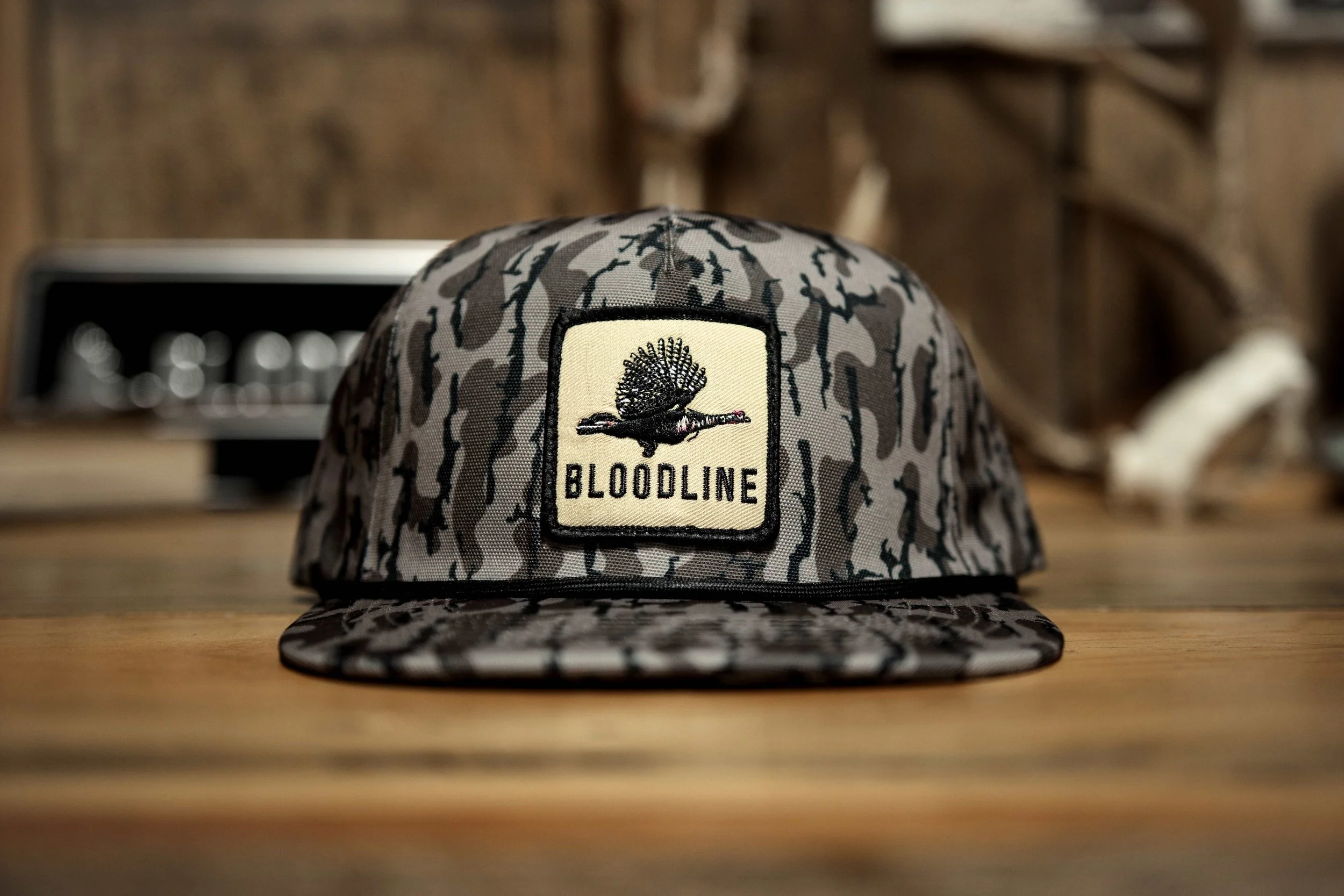 Timber Bloodline Embroidered Colored Patch Rope Hat