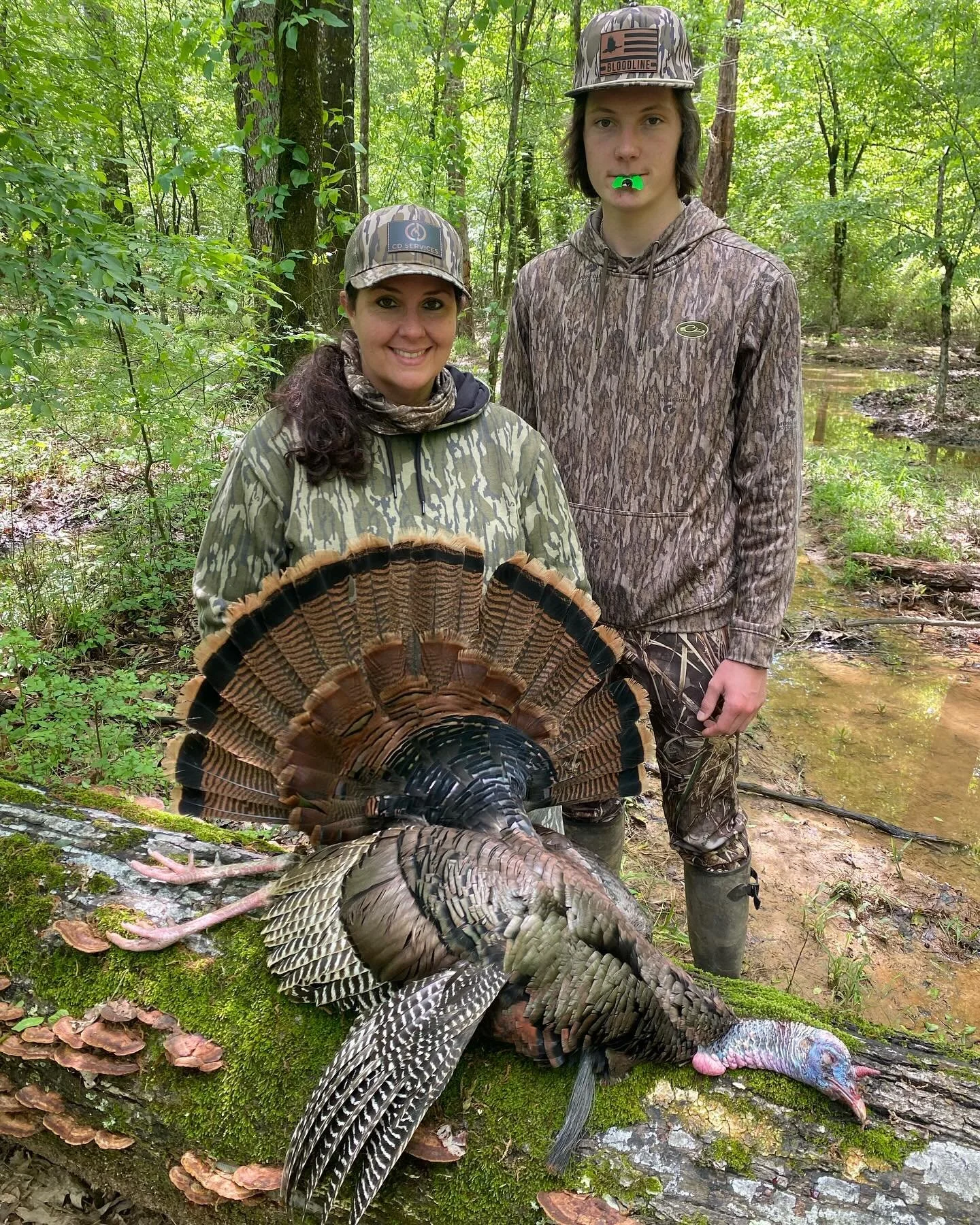 @dalton_brooks06 was able to get in some nice mother/son bonding time all while calling in longbeards!  Congrats @hbrooks1976 on a nice turkey!  #keepitinyourbloodline