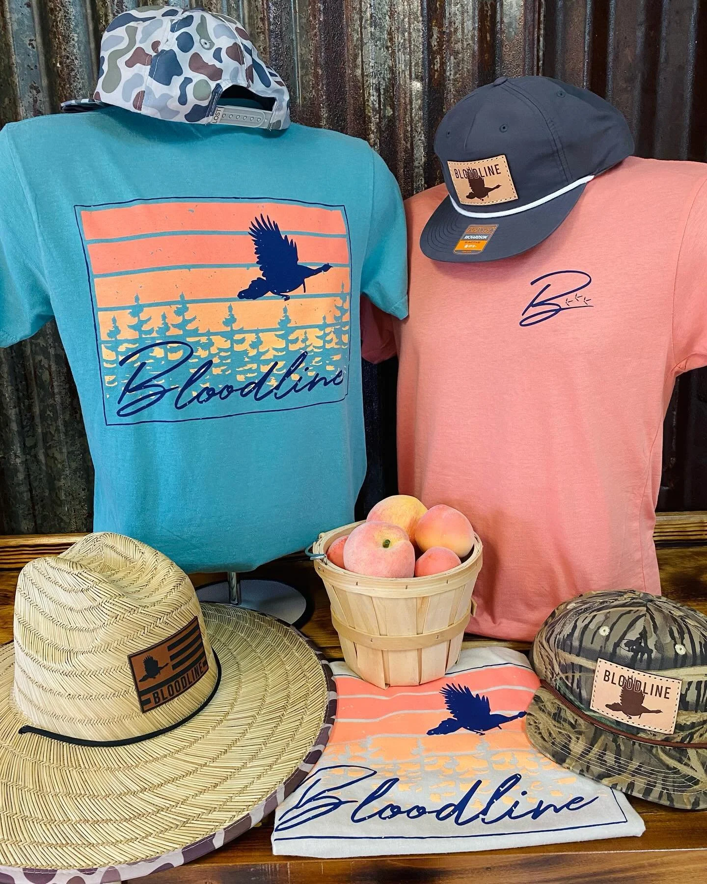 ✨🍑PEACH FEST GIVEAWAY🍑✨
FEELIN’ FESTIVE⁉️ Enter to WIN a free BLOODLINE TEE & HAT of your choosing to rep this weekend @ the LOUISIANA PEACH FESTIVAL‼️
TO ENTER: 
1️⃣ FOLLOW us @bloodlinecustomcalls on INSTAGRAM 
2️⃣ LIKE us on FACEBOOK