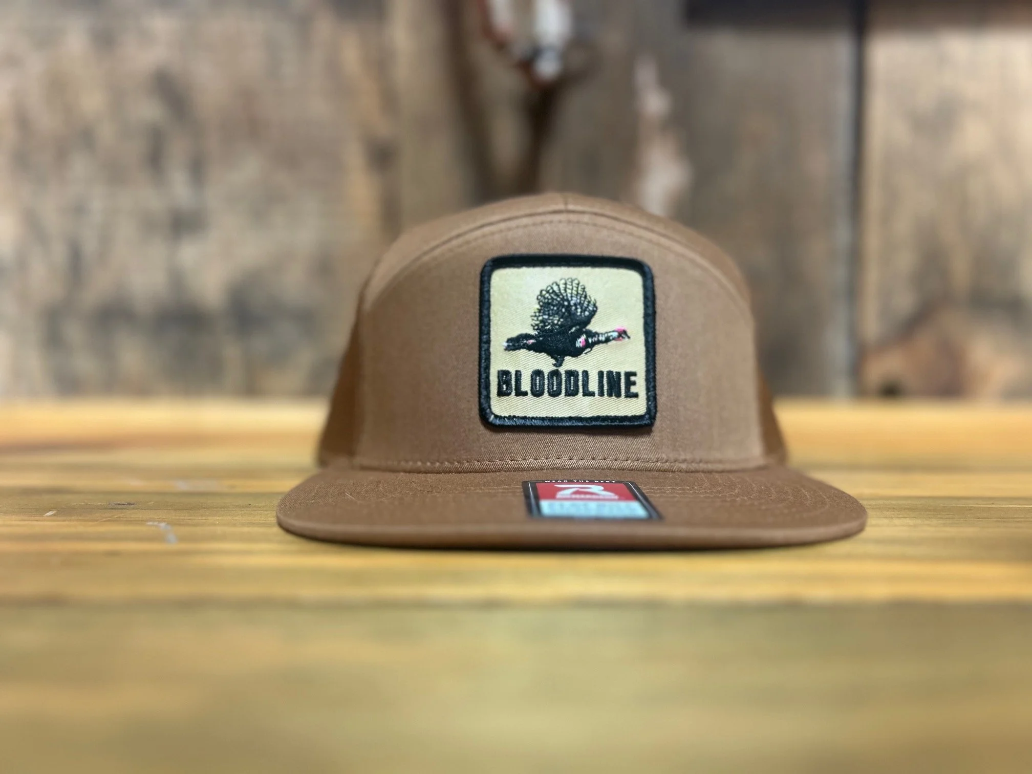 Caramel Bloodline Embroidered Patch Hat