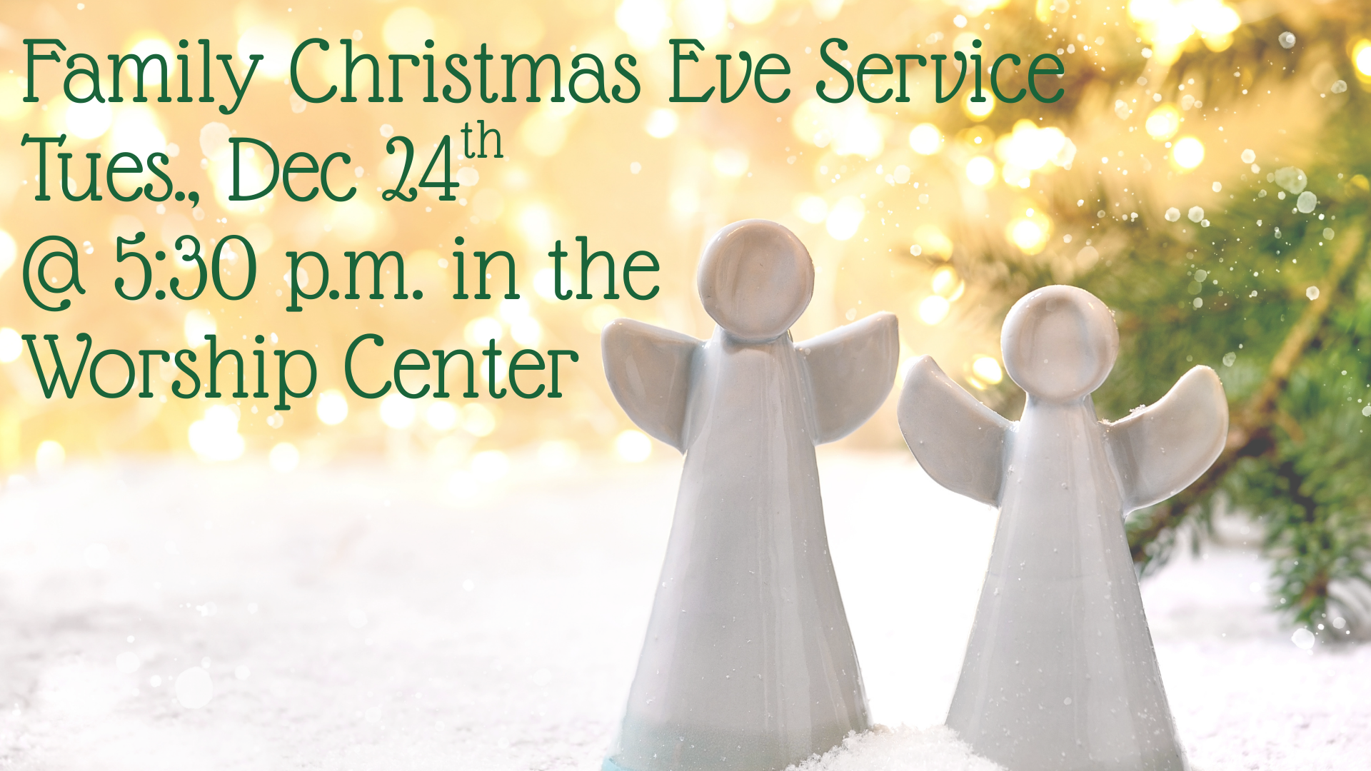 Christmas Eve Service
