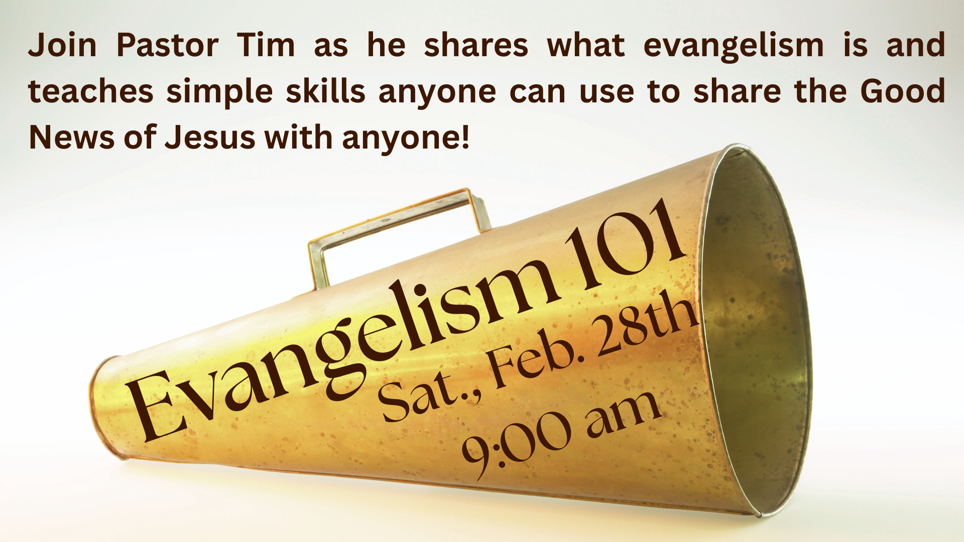 Evangelism 101