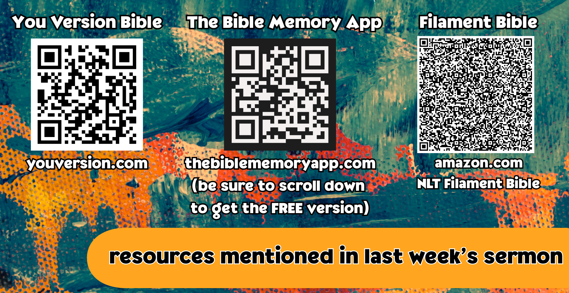 Resource Mentioned in the 12 apr 26 Sermon