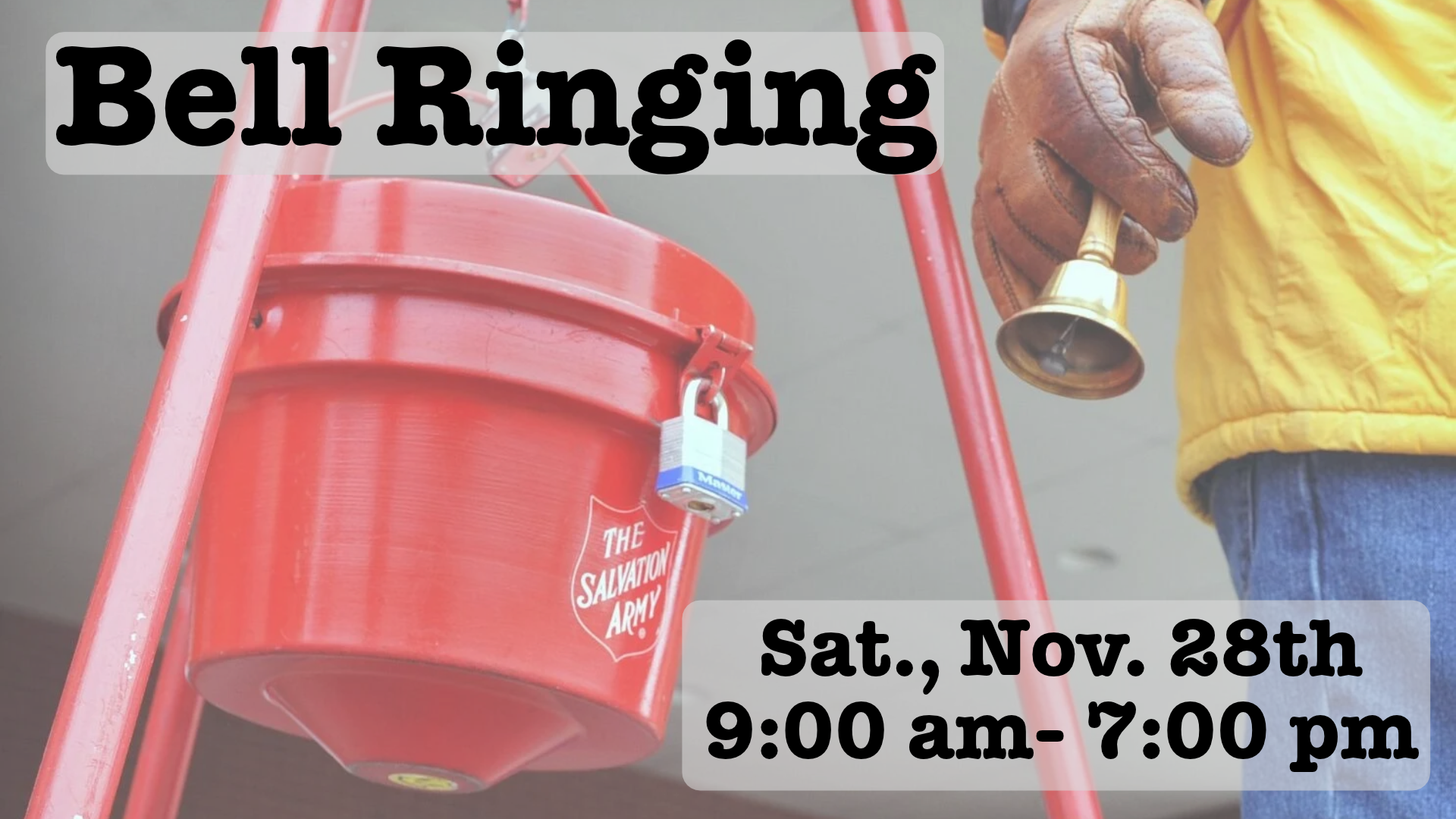 Salvation Army Bell Ringing