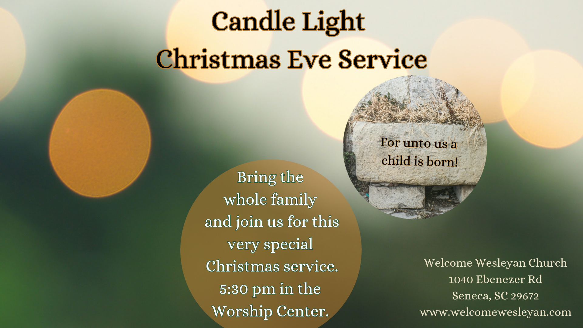 Christmas Eve Service