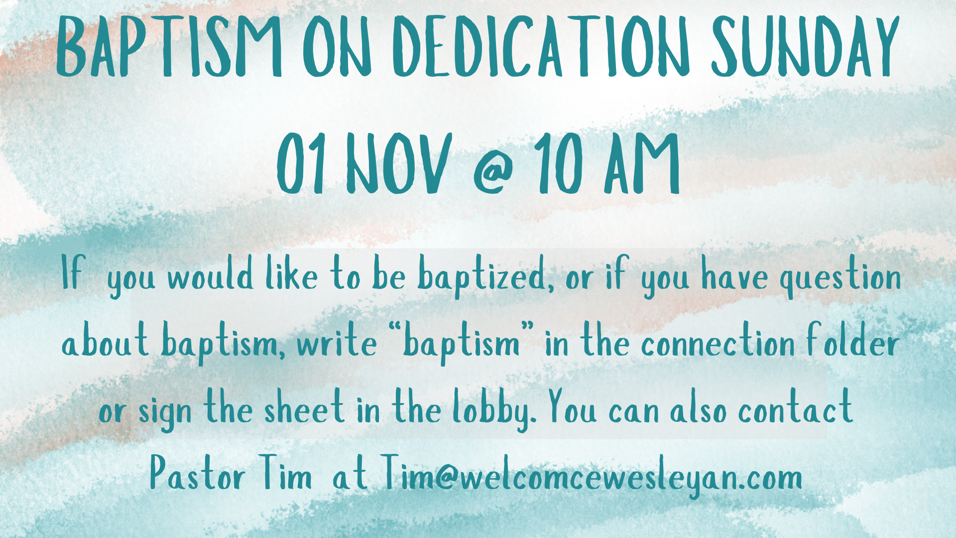 Baptism