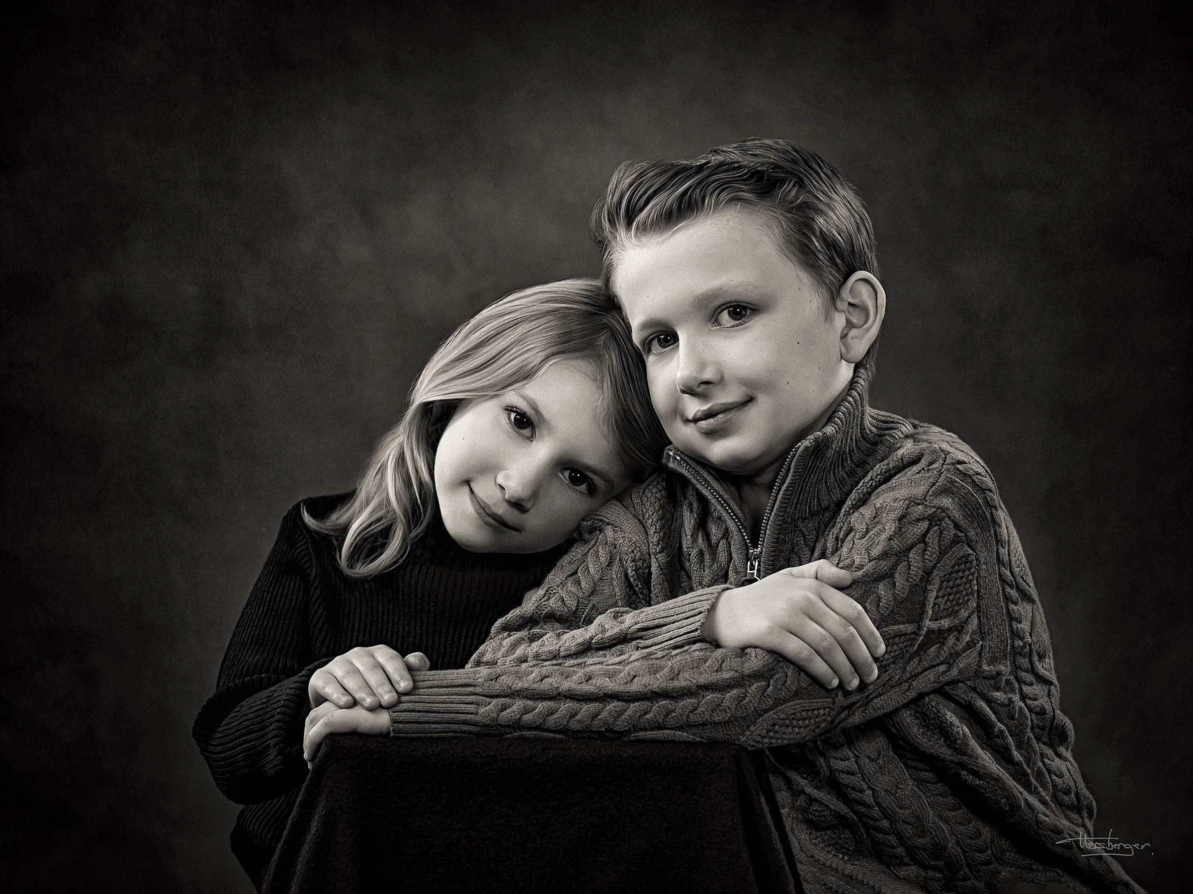 Children classical portraits Masterpiece Opus