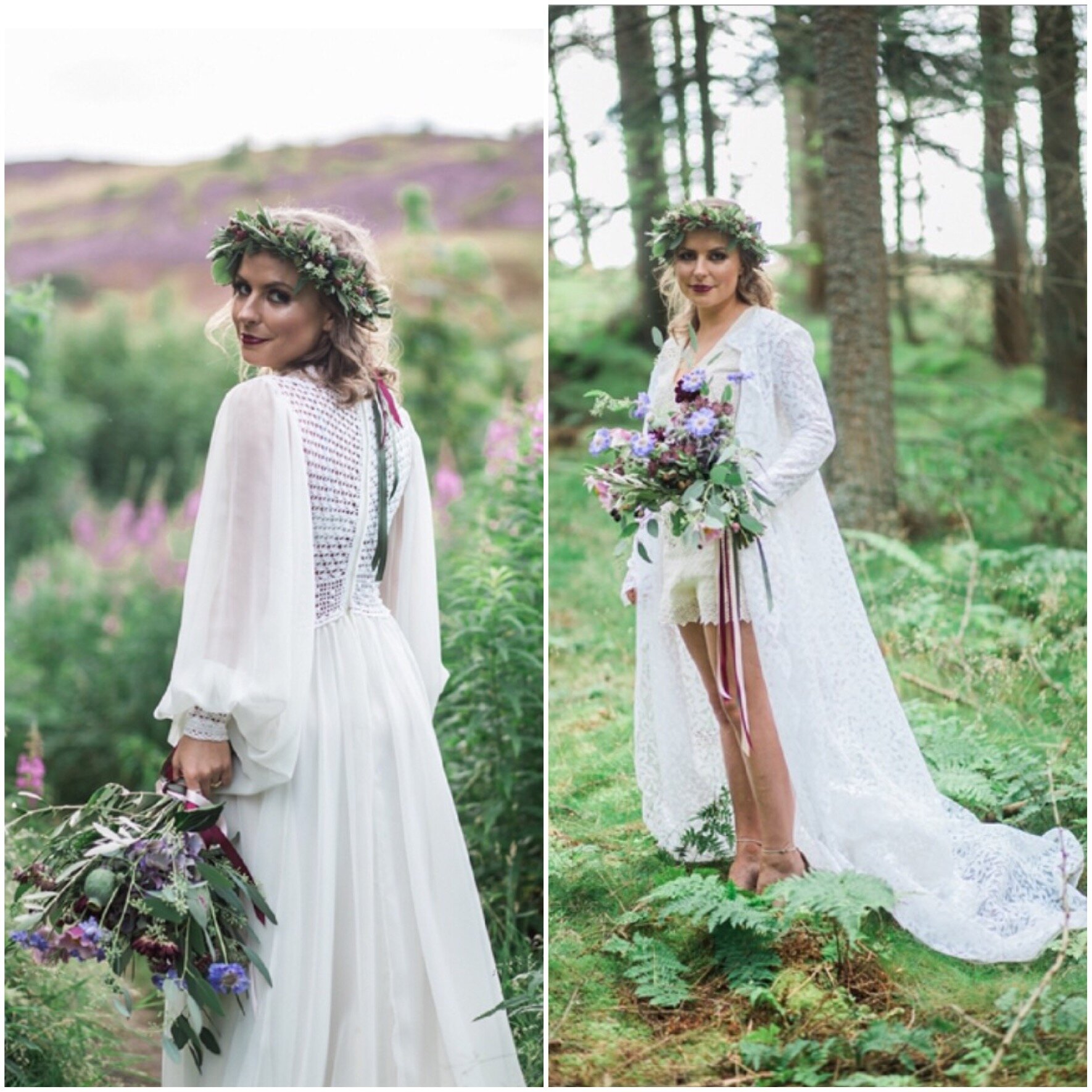 Dark & Romantic Cemetery Wedding with Traditional Scottish Touches · Rock n  Roll Bride